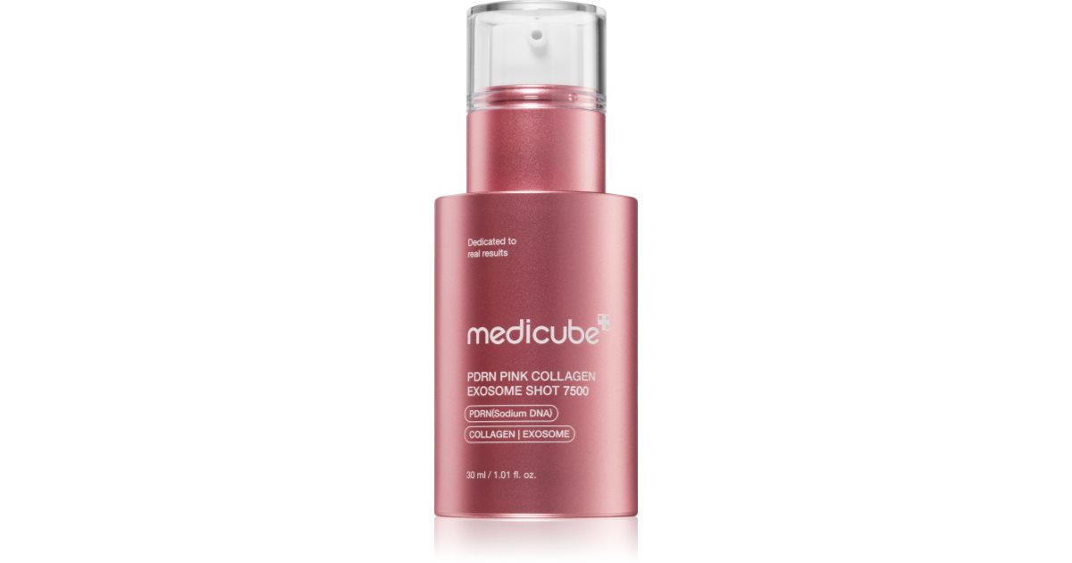 Medicube PDRN Pink Exosome Shot Serum 7500 siero rigenerante viso per lisciare la pelle e ridurre i pori