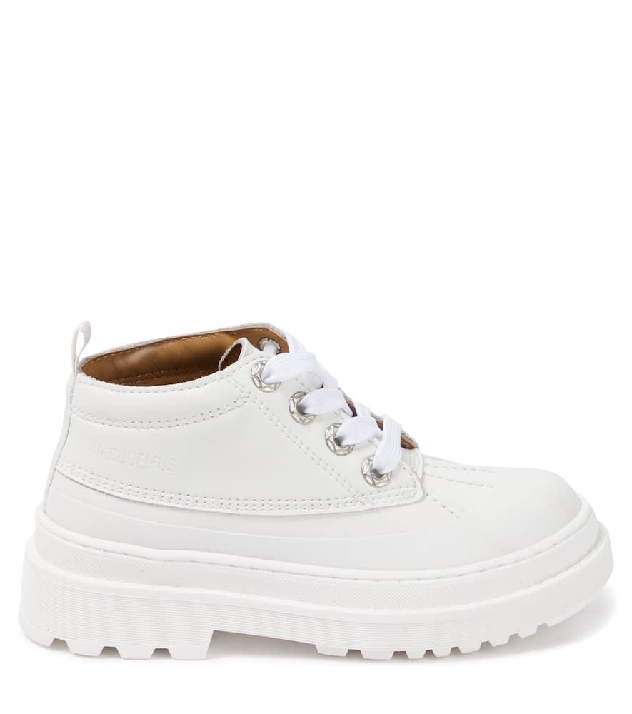 Jacquemus Enfant Les Meunier leather ankle boots
