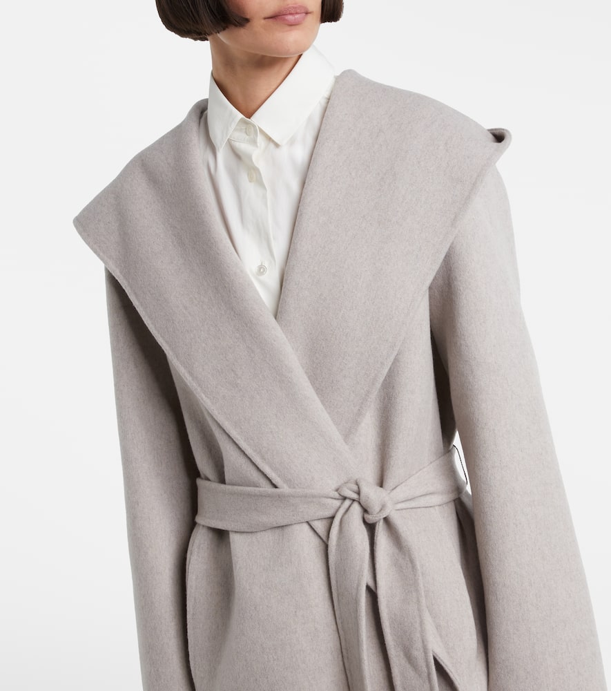 Cicero cashmere wrap coat