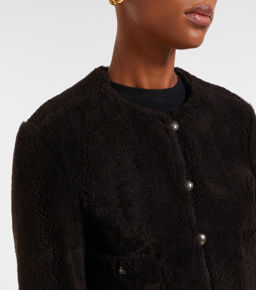 Soft Touch cropped reversible leather jacket
