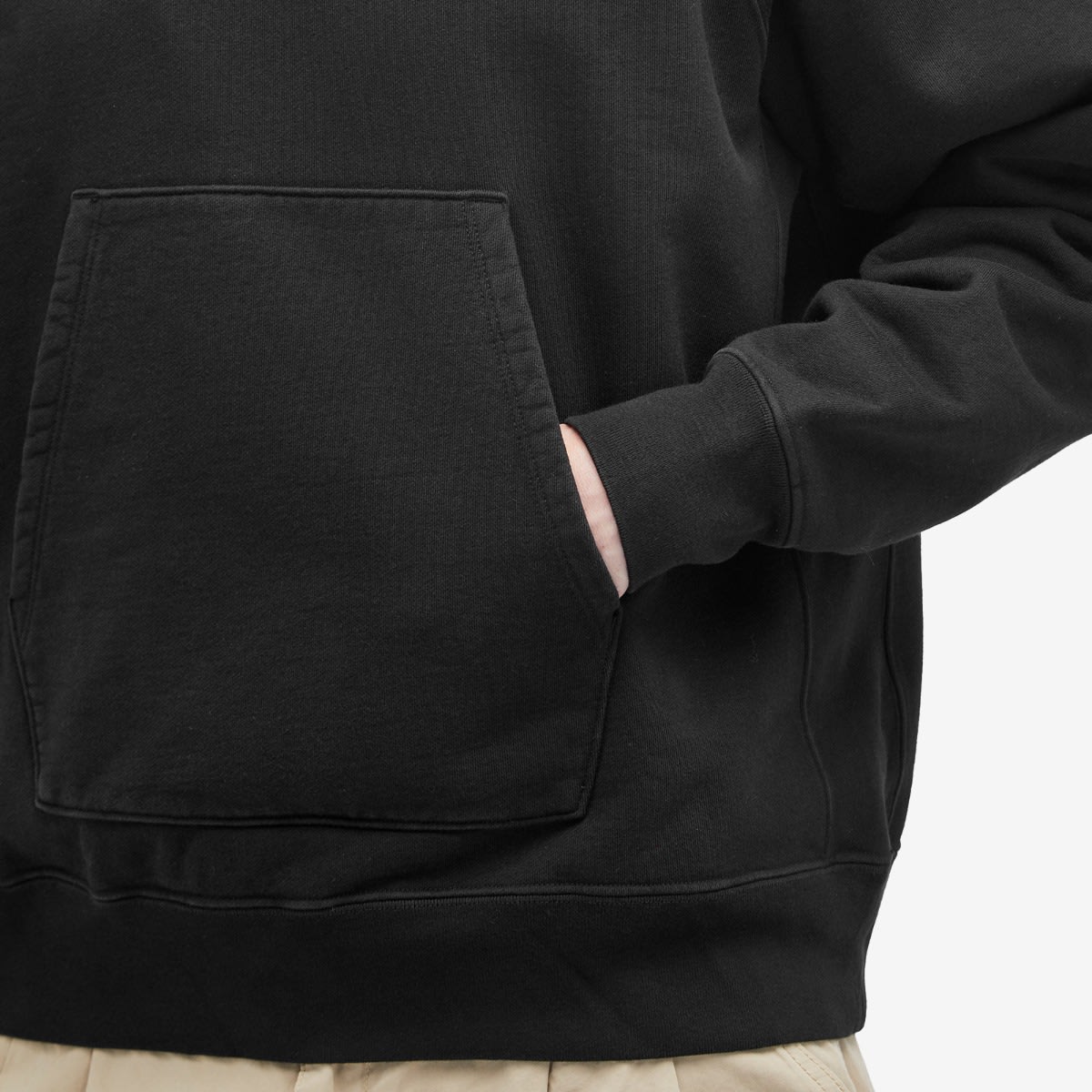 Men's Super Weighted Hoodie in Black
