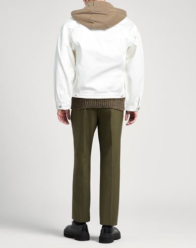 Man Denim outerwear Ivory