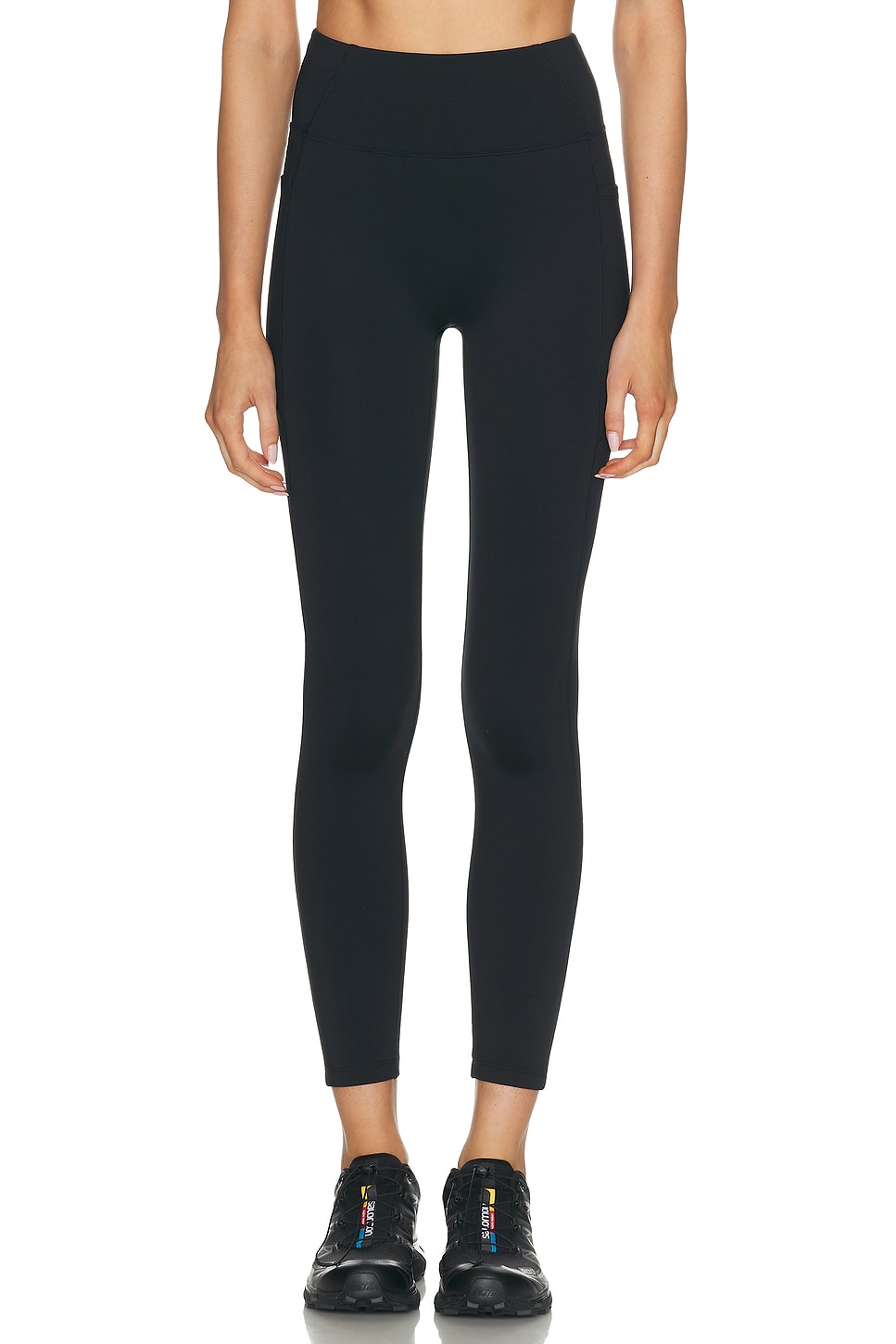 Beyond Yoga Zip Pocket Long Legging in Black - Black. XS also in L