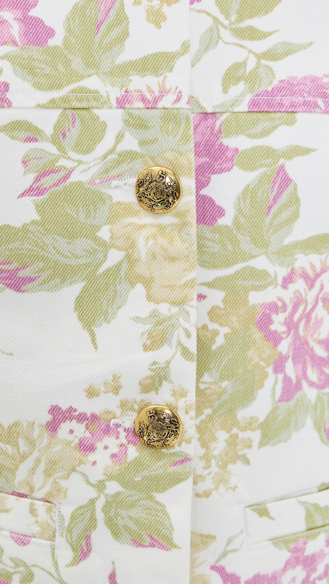 Anita Puff Sleeve Jacket English Rose