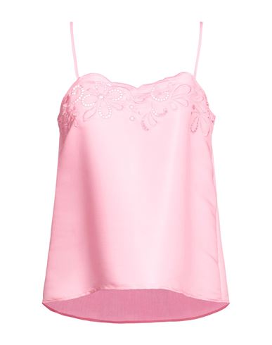 Woman Top Pink Size 8 Viscose, Polyester, Cotton