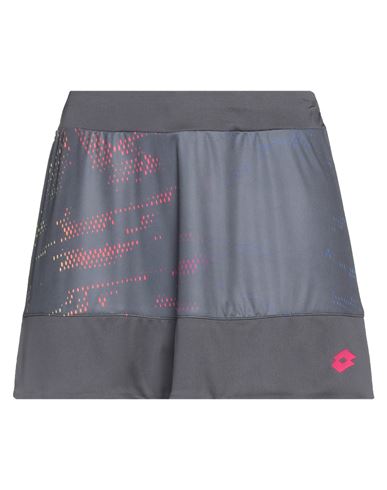 Lotto Woman Mini skirt Grey Size M Polyester