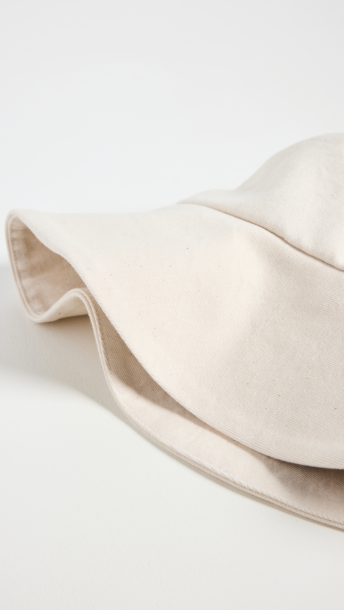 Walker Canvas Hat Off White