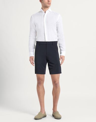 Man Shorts & Bermuda Shorts Midnight blue Size 33 Polyester, Elastane