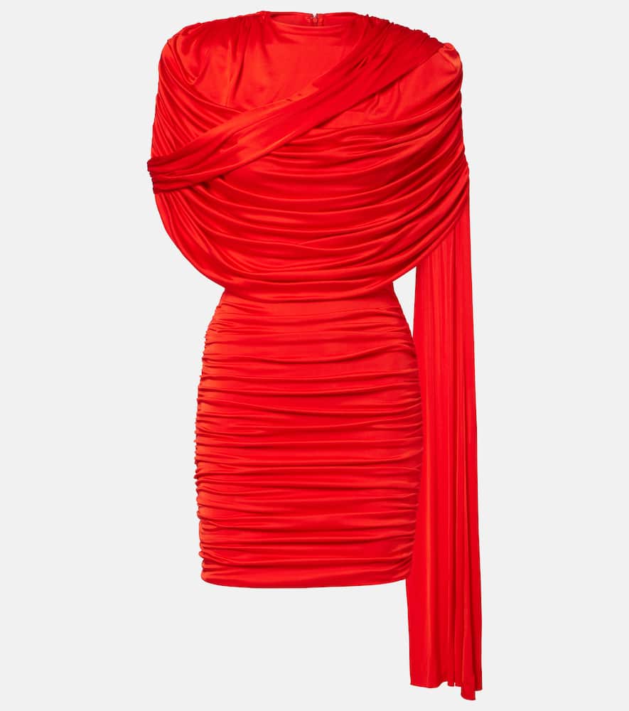 Khara draped minidress