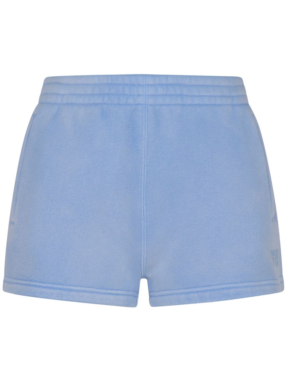Logo-appliqué shorts - Blue