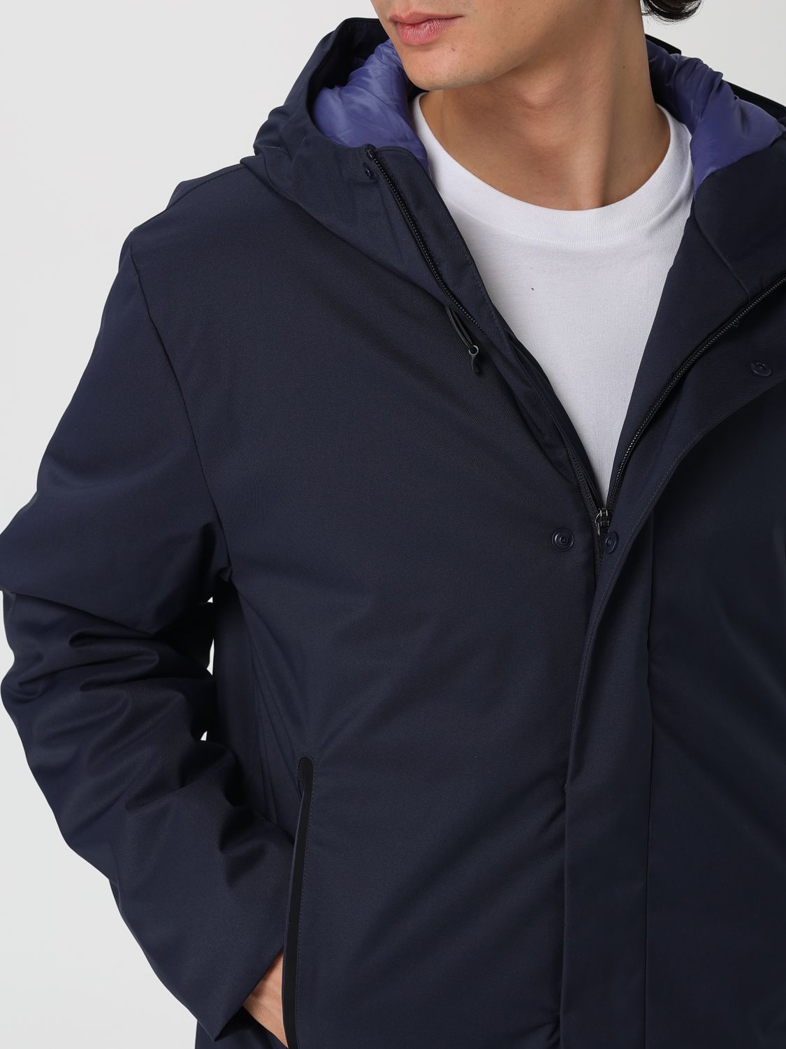 Jacket Men color Blue