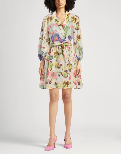 Woman Mini dress Light yellow