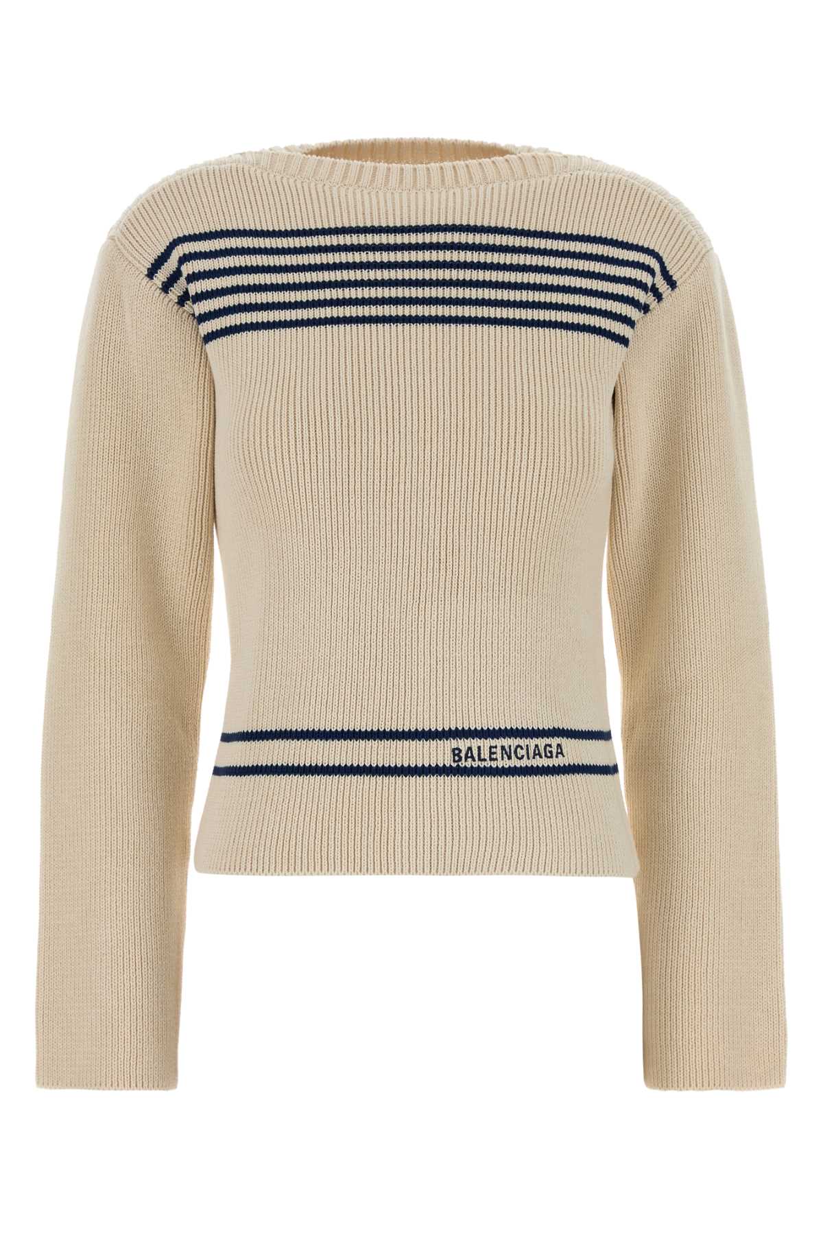 Boatneck Sweater — Beige