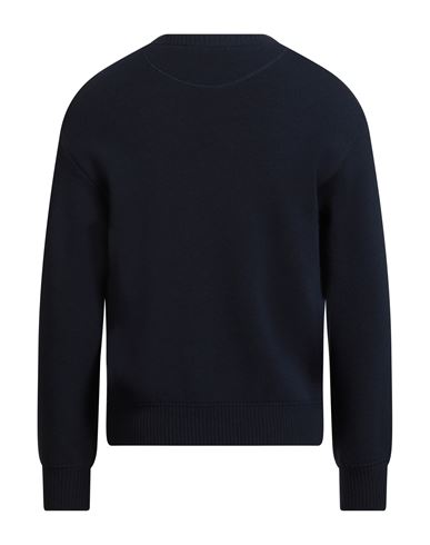 Man Sweater Midnight blue Size M Virgin Wool, Acrylic, Wool