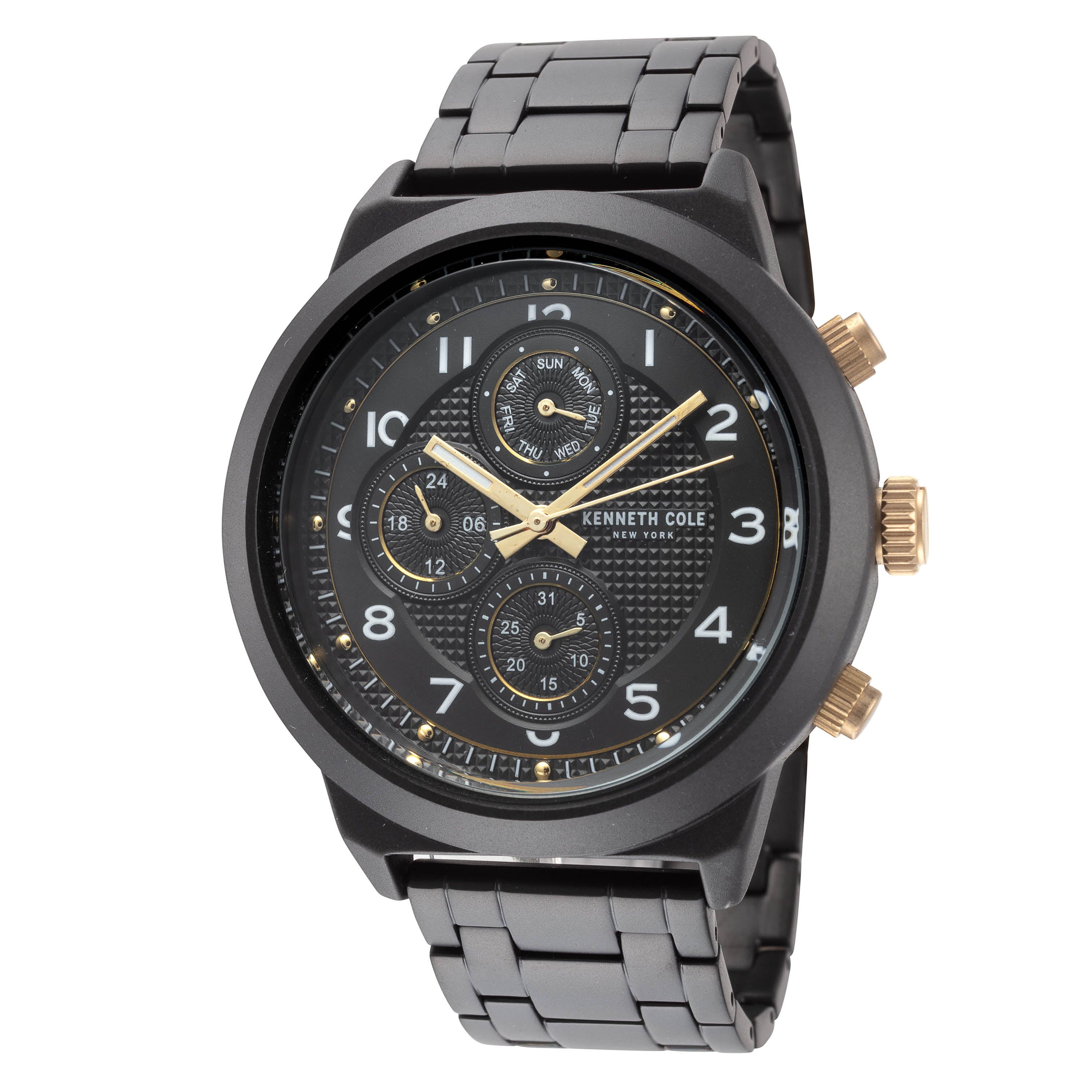 Chronograph Quartz Watch — Black
