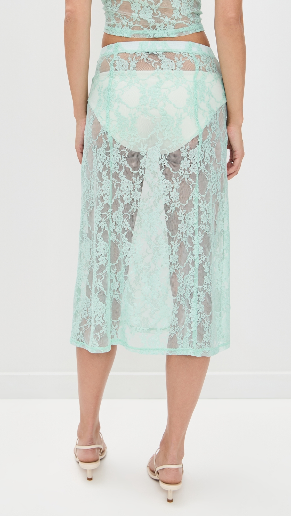 Lace Skirt Ivory
