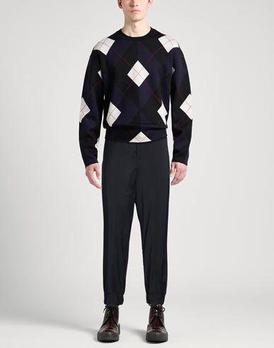 Hevò Man Pants Midnight blue Size M Virgin Wool