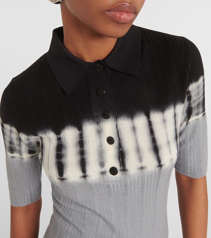 White Label Louisa wool polo shirt
