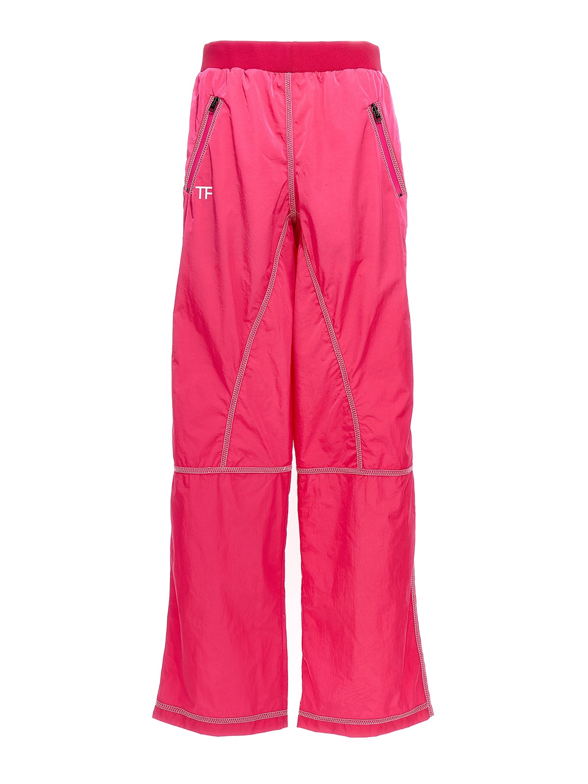 Logo nylon pants
