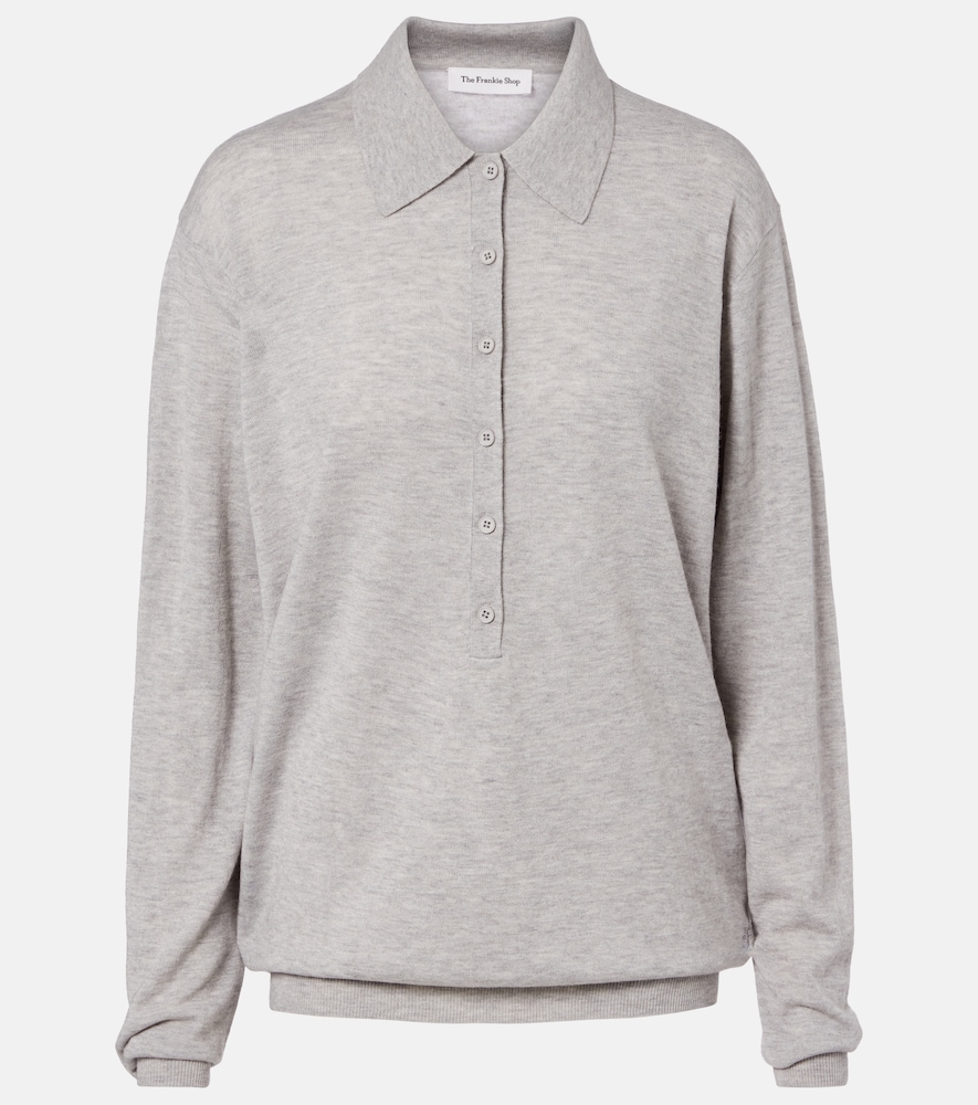 Tala wool-blend polo sweater