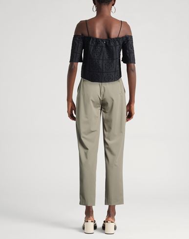 Woman Pants Grey Size 6 Polyester, Viscose, Elastane
