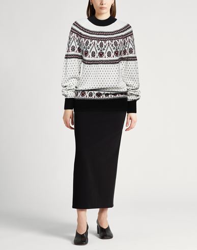 Woman Sweater Off white Size L Cashmere