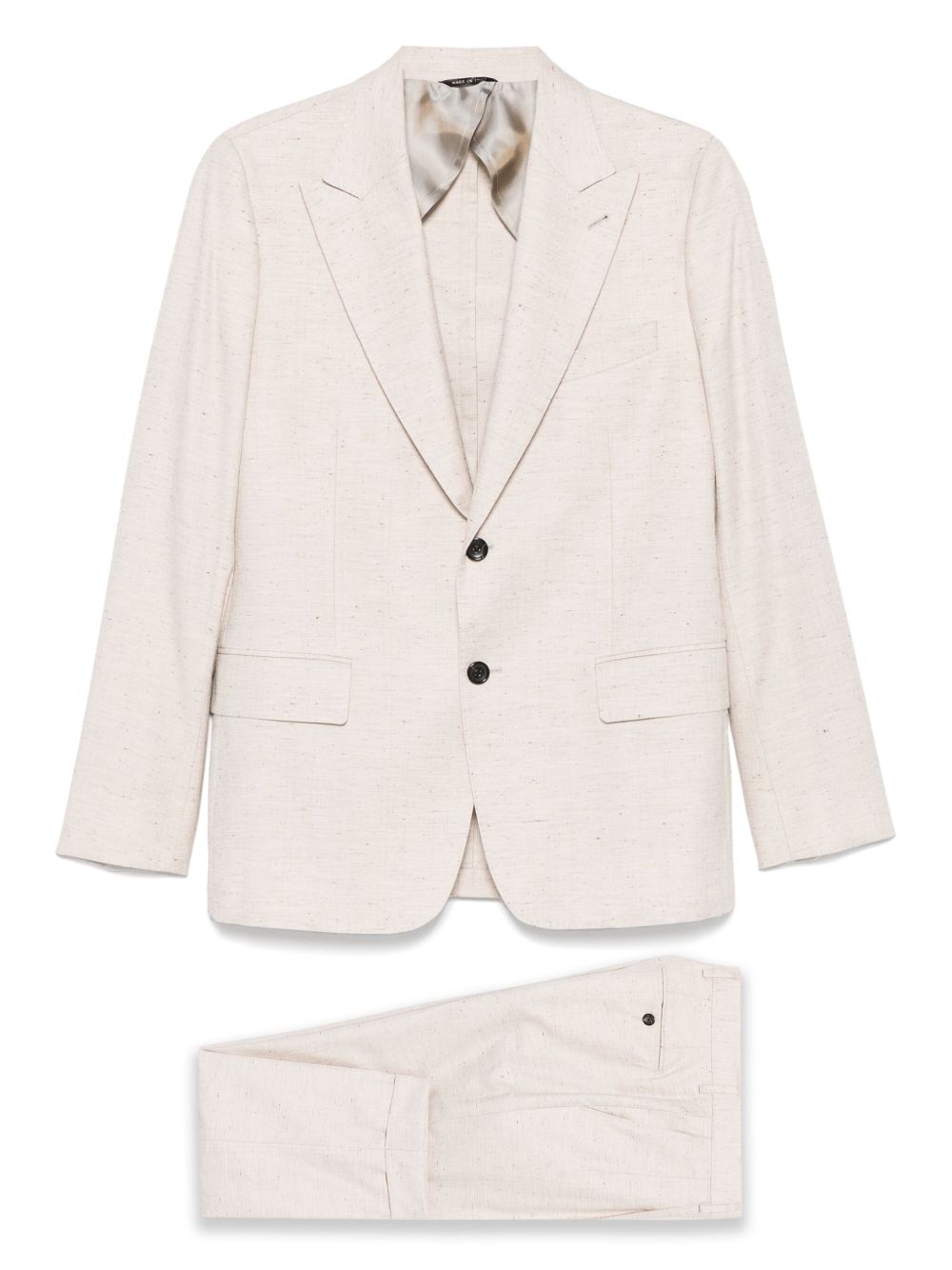 Reveres 1949 single-breasted suit - Neutrals