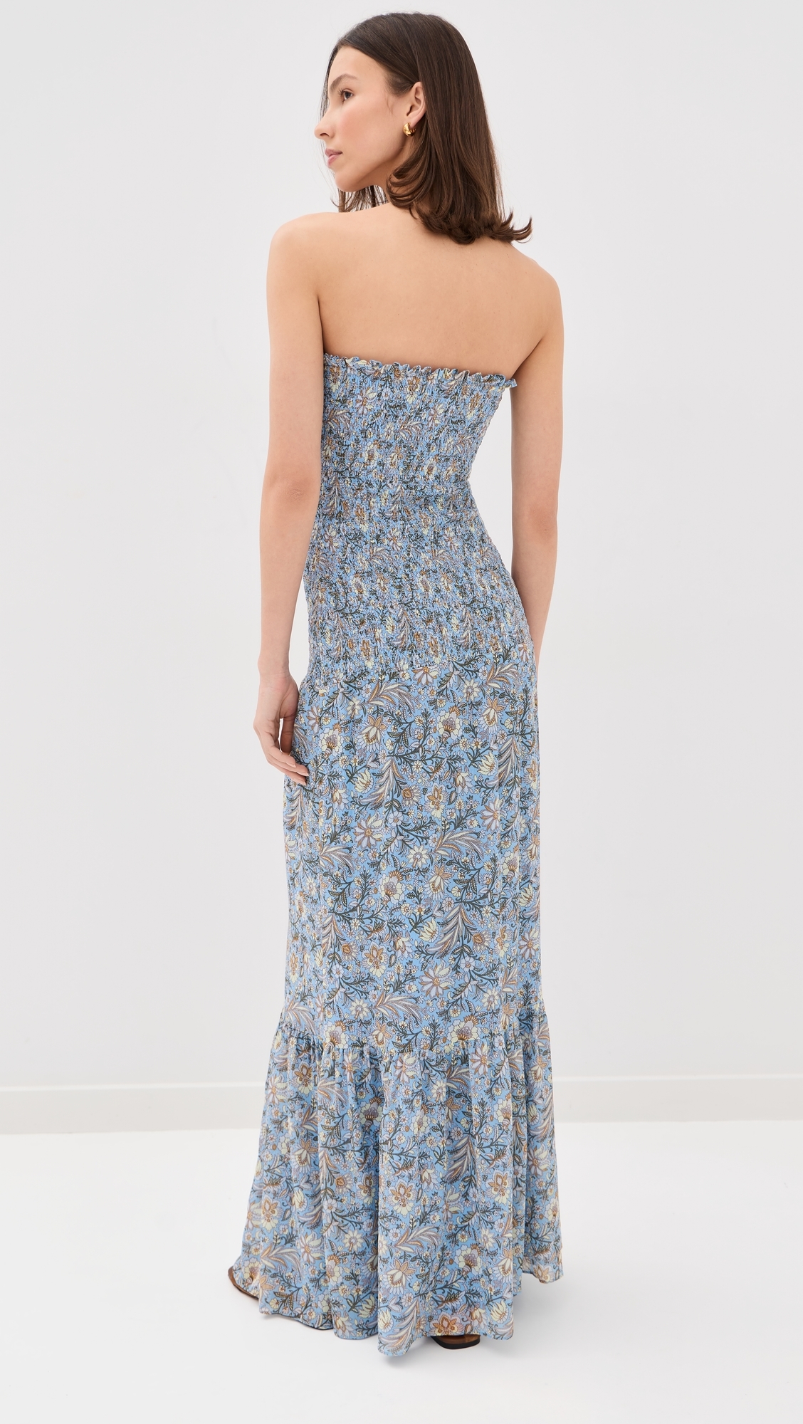 Clem Dress Blue Jay Multi