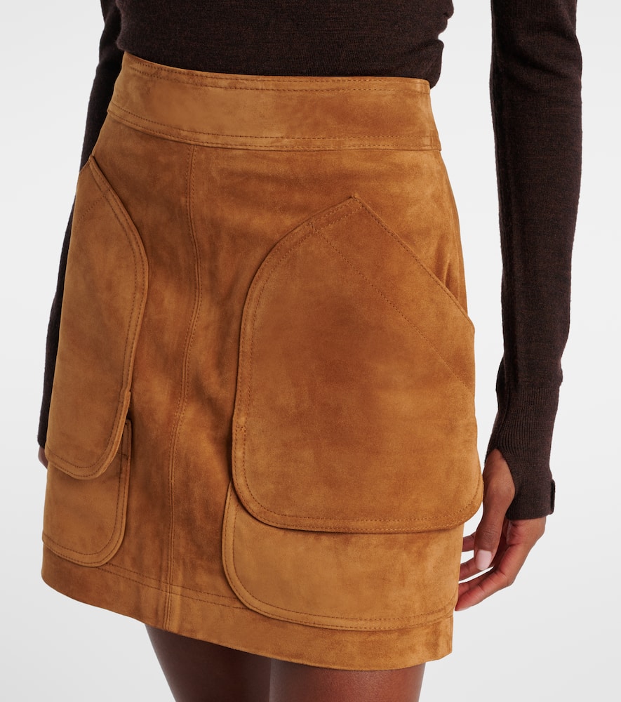 Norwood suede miniskirt