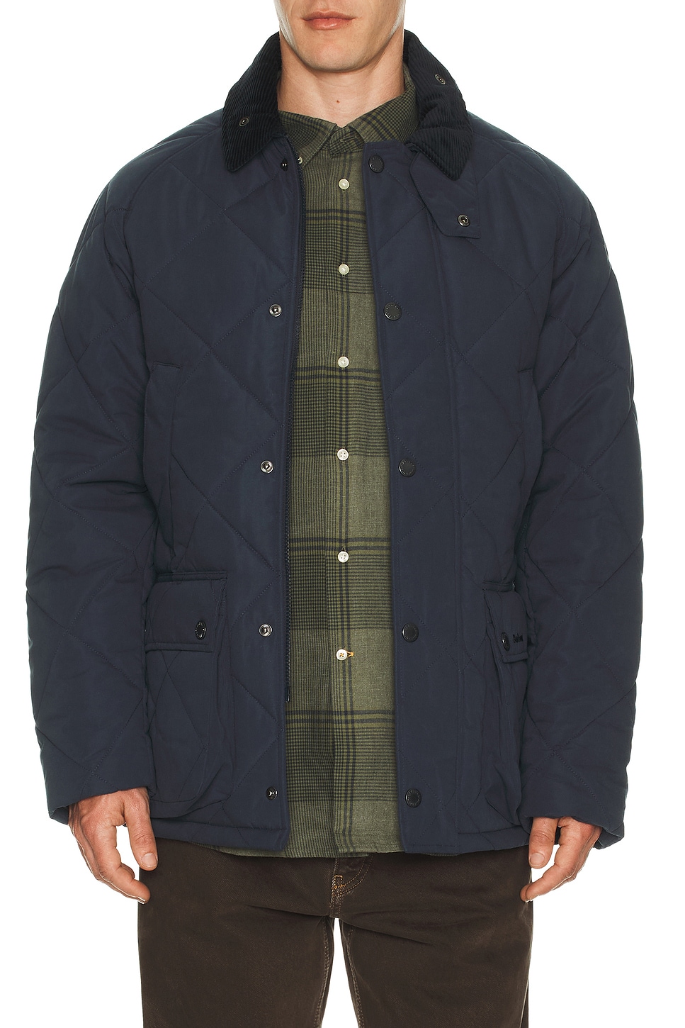 Barbour Modern Bedale Quilted Jacket in Navy - Navy. L also in M, S, XL/1X