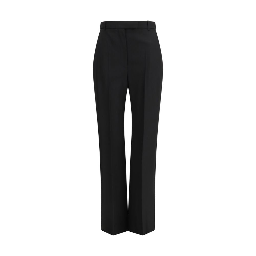 Wool Trousers — Black