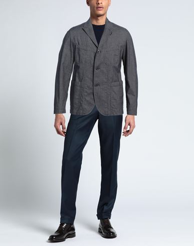 Montedoro Man Blazer Blue Size 36 Cotton, Elastane