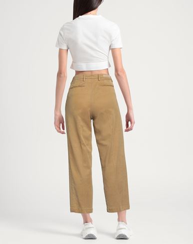 Briglia 1949 Woman Pants Camel Size 6 Cotton, Tencel, Silk, Elastane