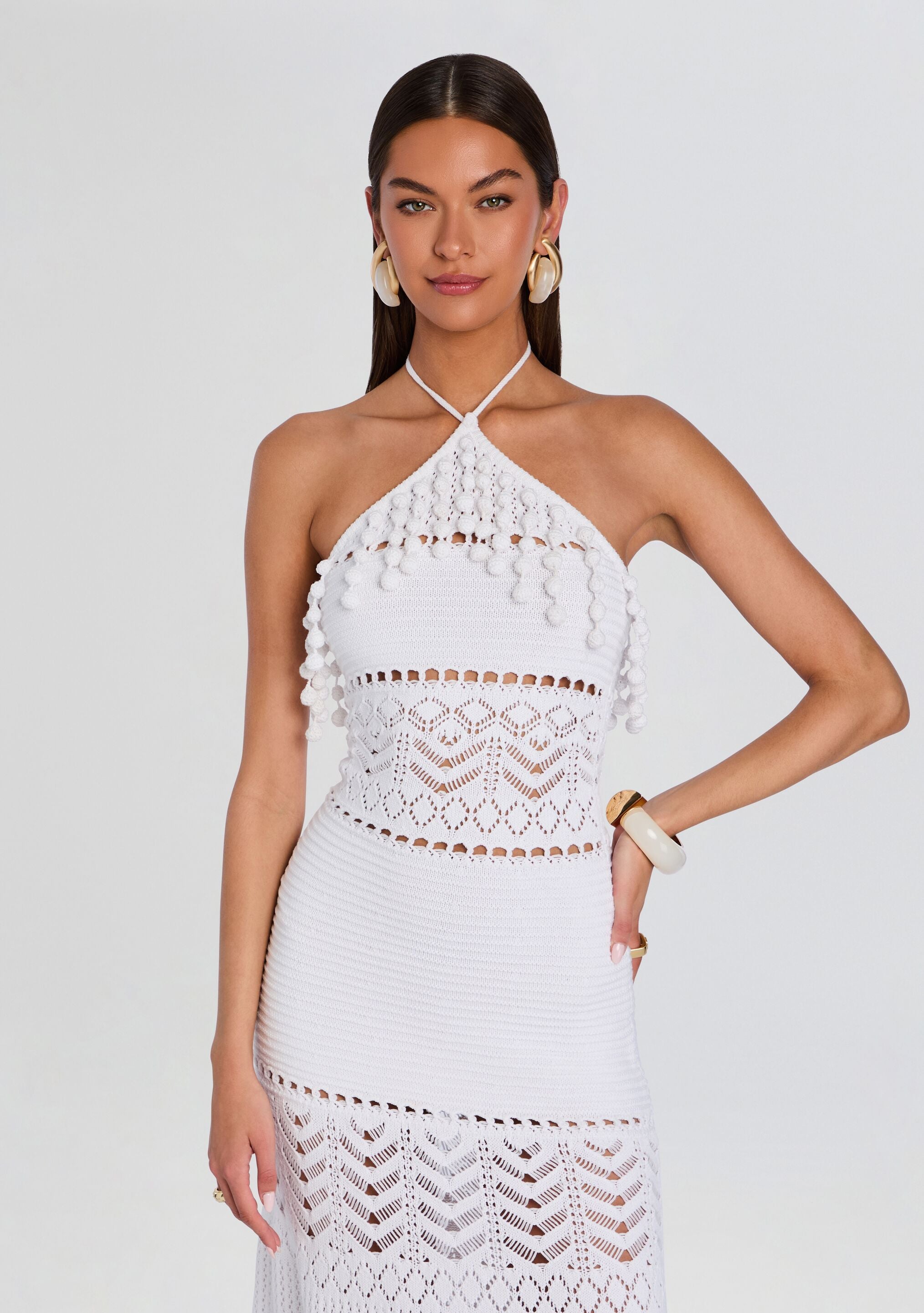 Perette Crochet Dress