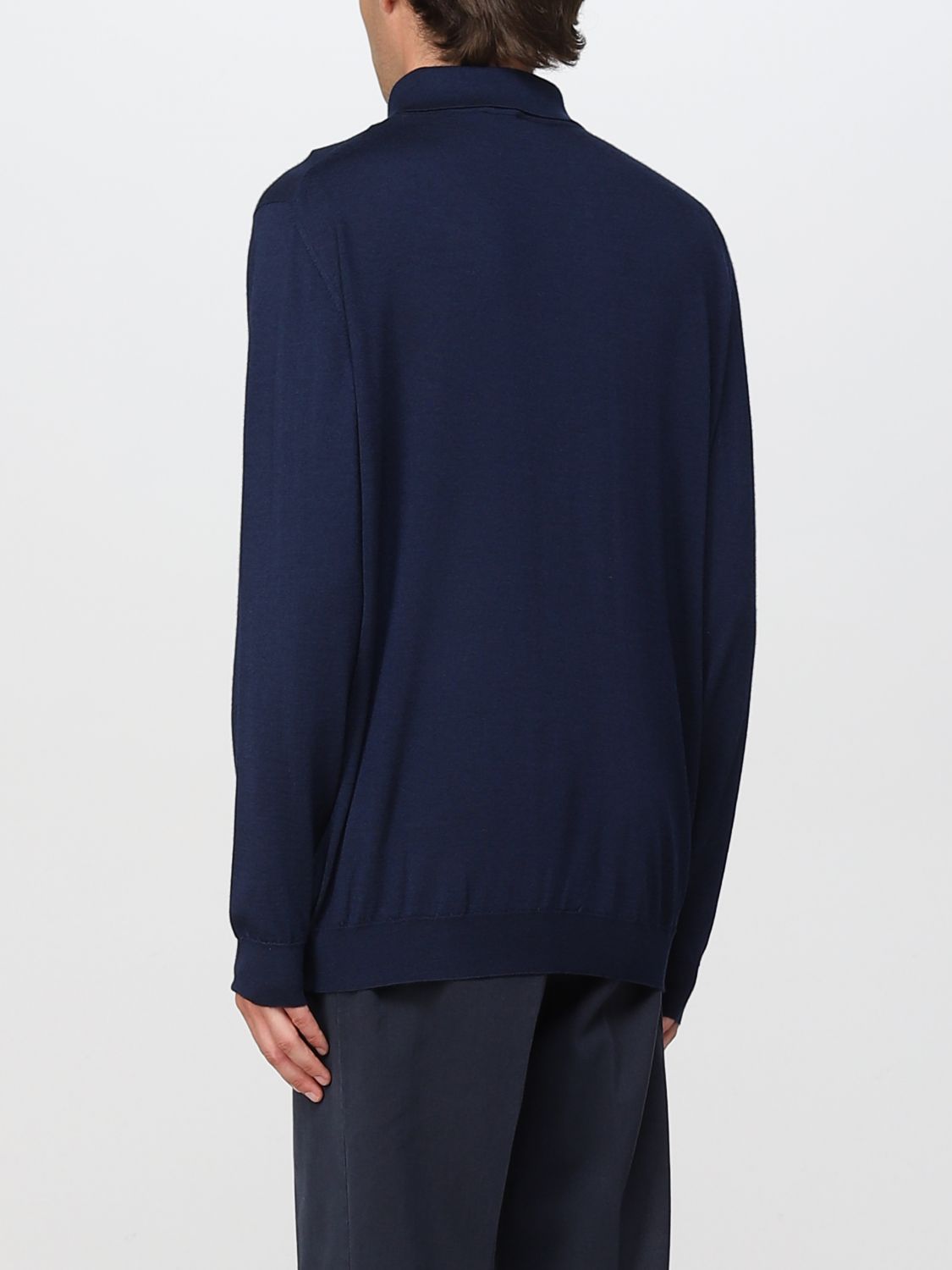 Polo Shirt Men color Blue