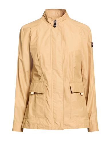 Woman Jacket Sand Size 10 Cotton, Polyamide
