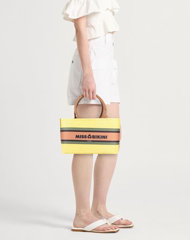 Woman Handbag Yellow Size