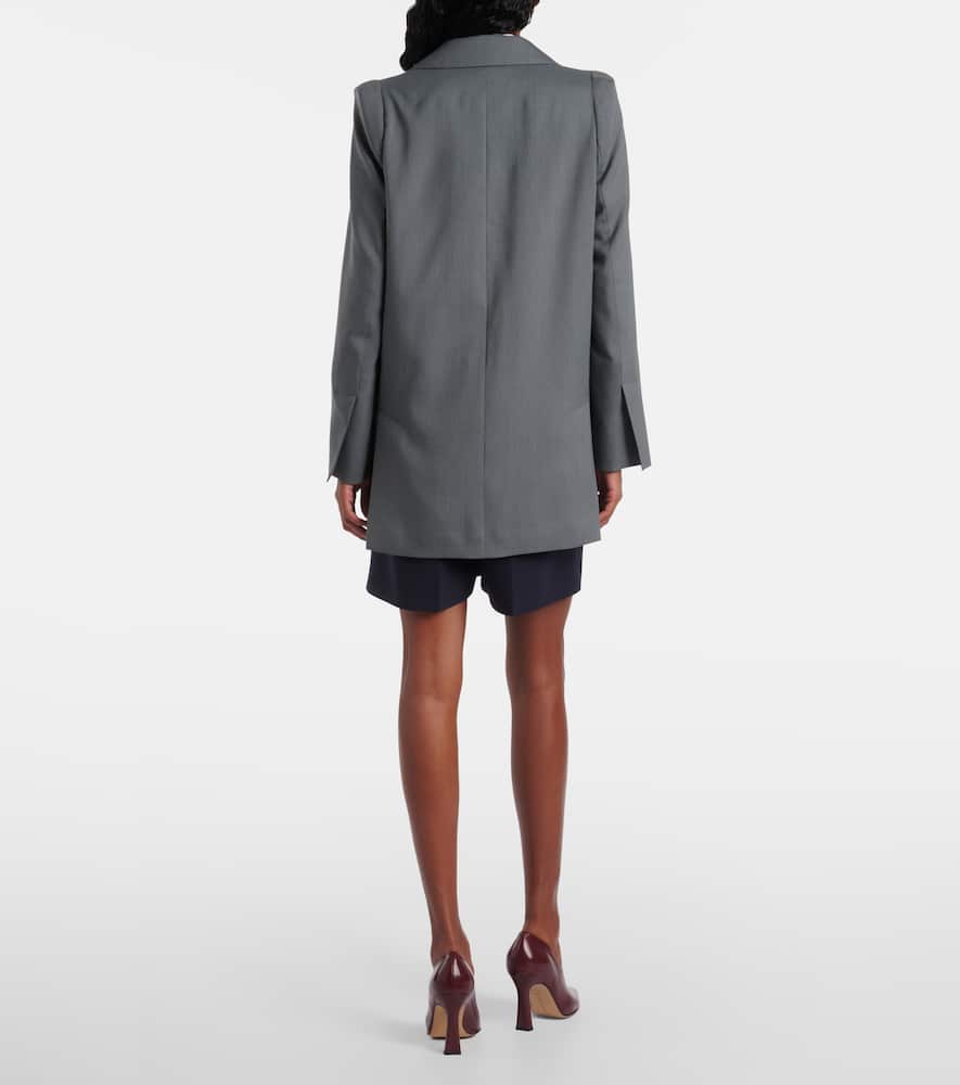Ebridi wool, mohair, and silk blazer