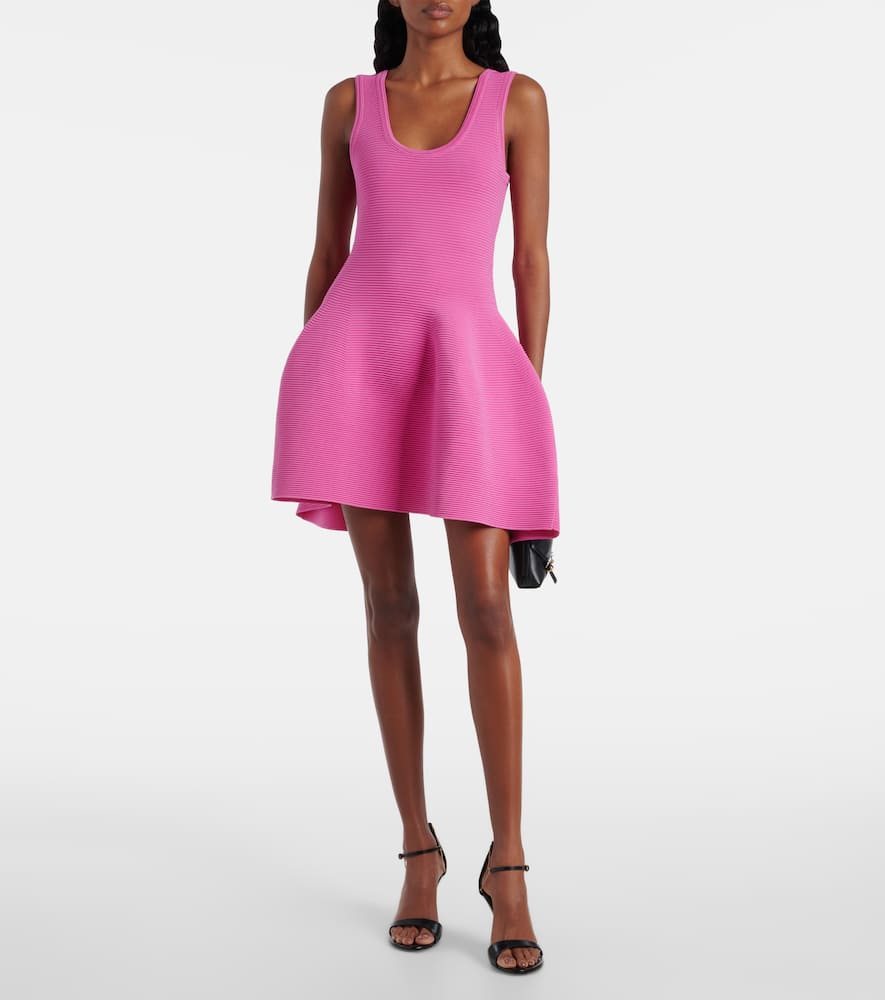 Larina flared minidress