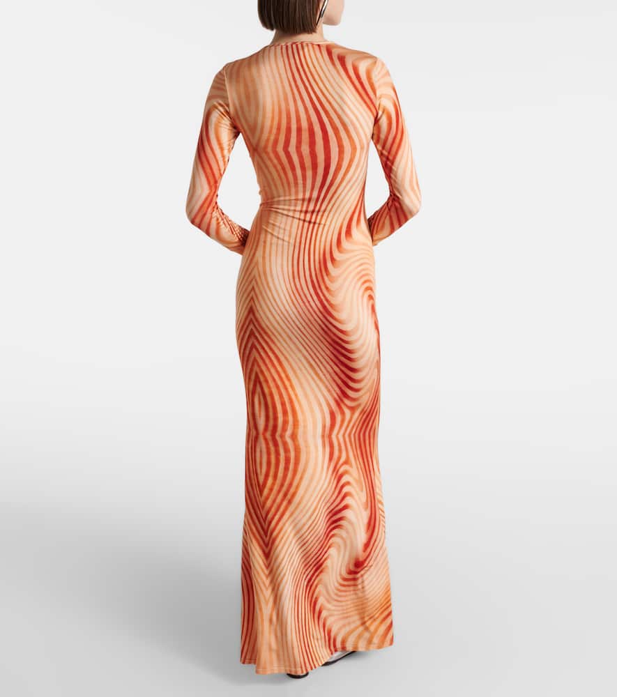 Tove Malloree printed jersey maxi dress