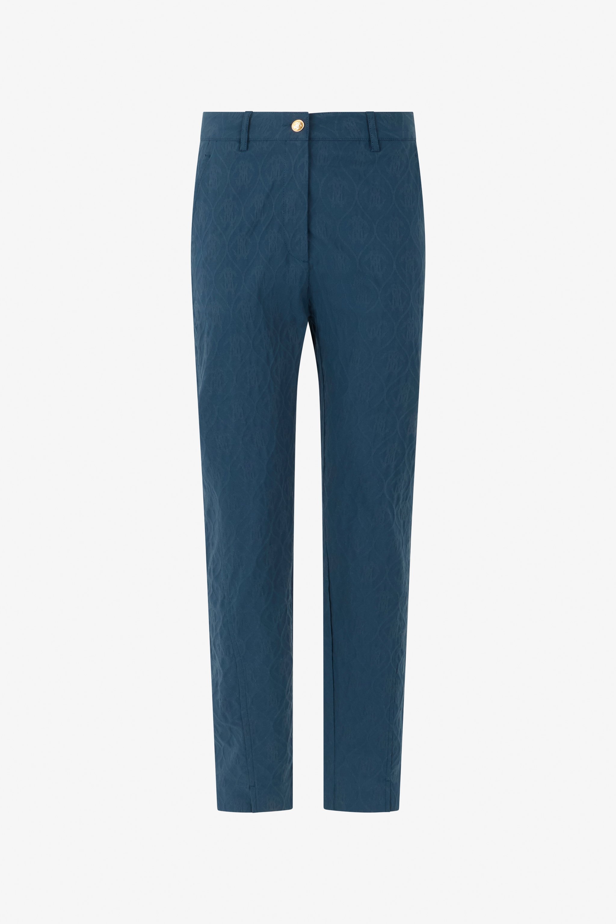 Teal Trousers