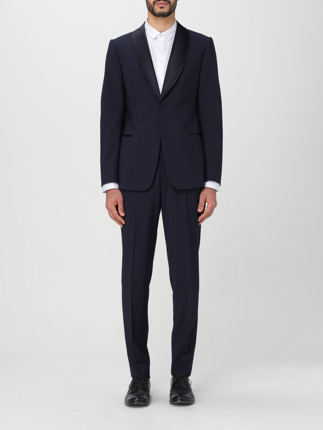 Suit Men color Navy