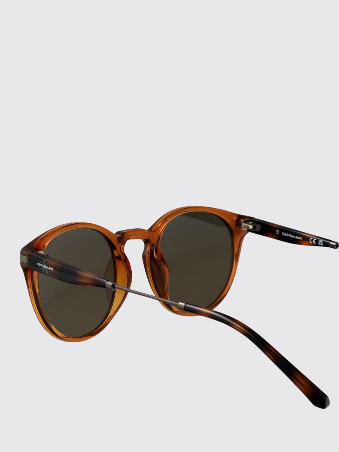 Round-frame sunglasses - Black