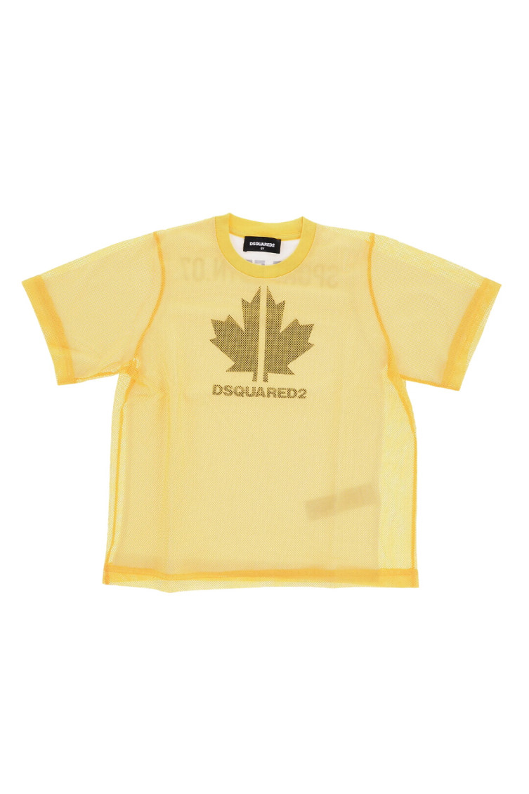 Boys Yellow Relaxed T-Shirt
