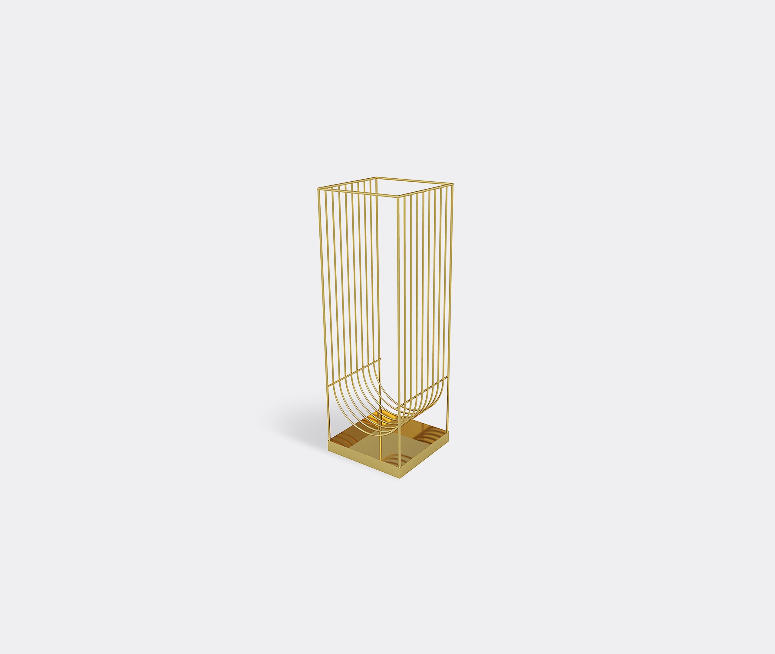 'curva' Umbrella Stand, Gold