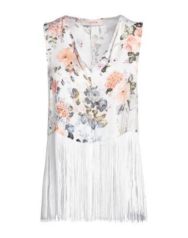 Woman Top Off white Size 6 Viscose