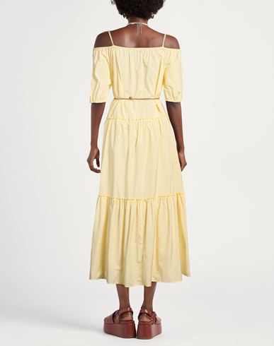 Woman Maxi dress Pastel yellow