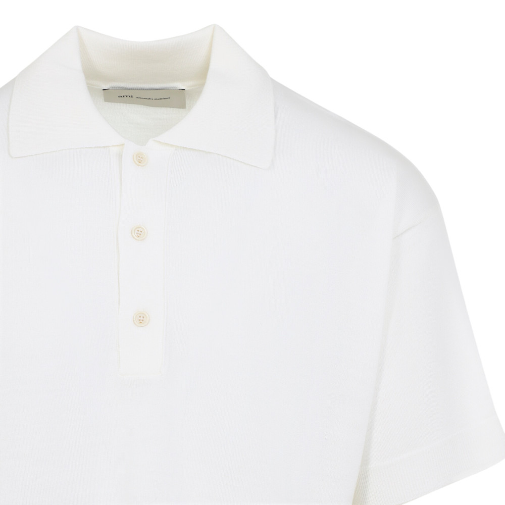 White Shirt Collar Polo