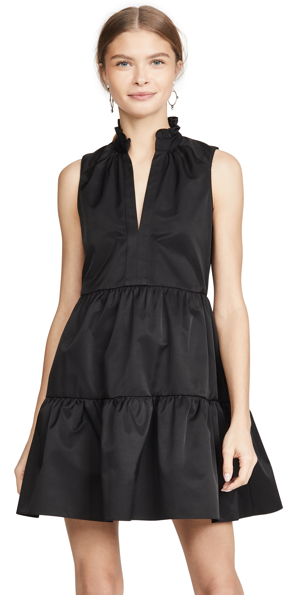 Sleeveless Saffron Dress Black