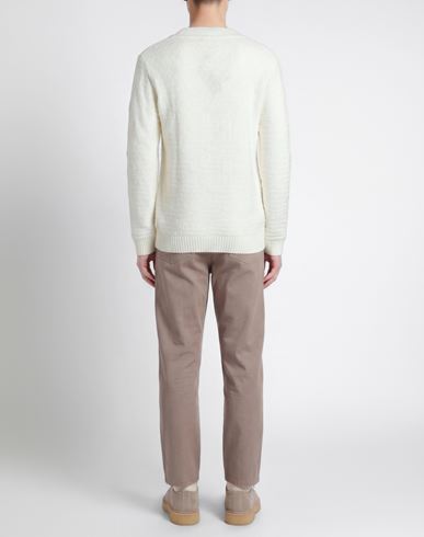Man Sweater Cream Size S Modal, Wool